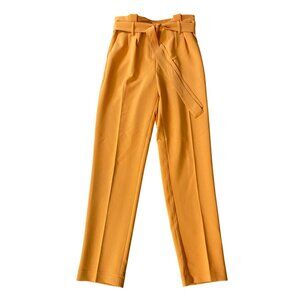 Orange HAVE Los Angeles Pants Tie Belt Polyester & Spandex Medium